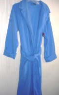 (image for) Womens Blue Robe Bathrobe Joe Boxer Medium - Click Image to Close